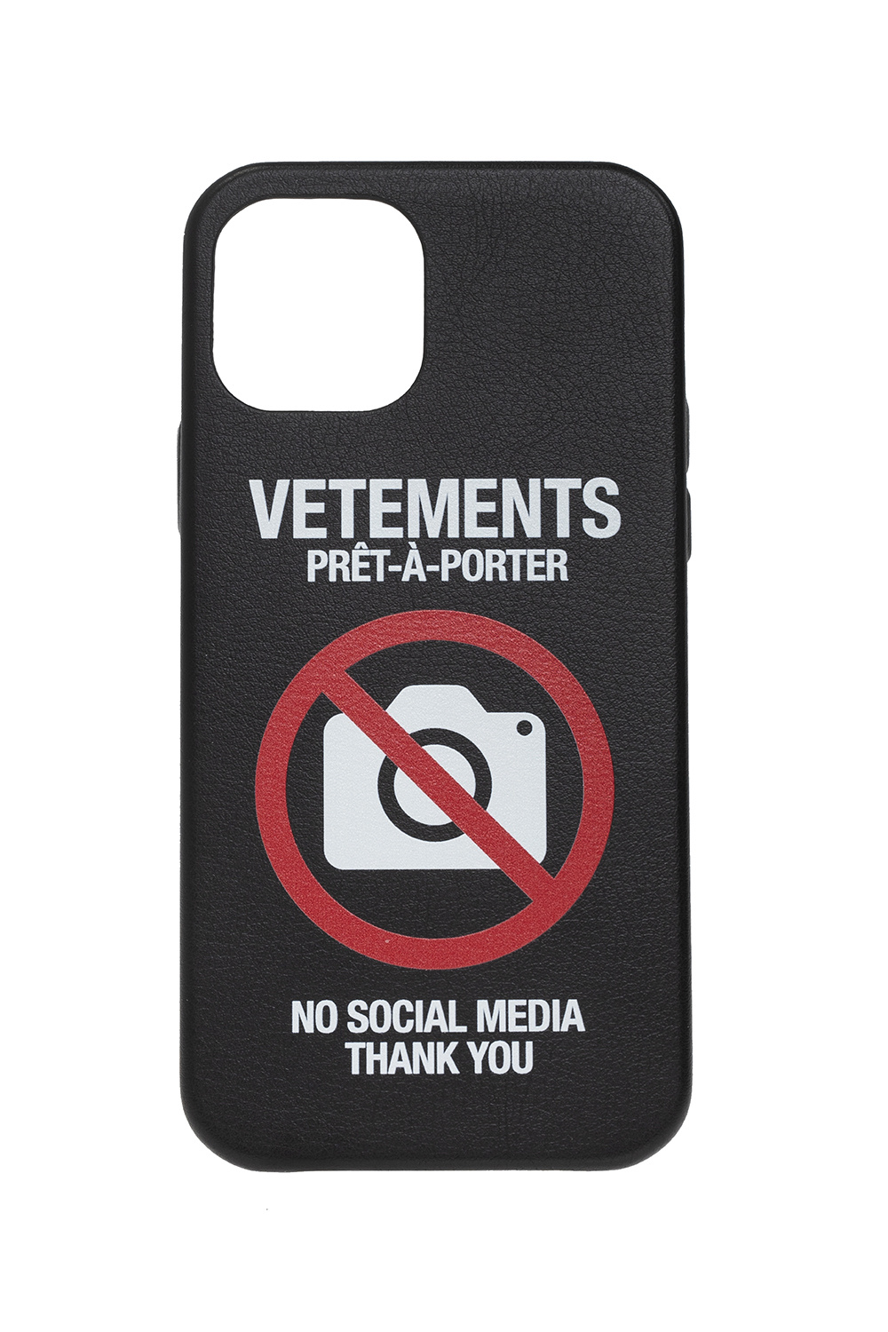 超歓迎 【VETEMENTS】 IPhone Pro 12 x Pro ケース ヴェトモン メンズ